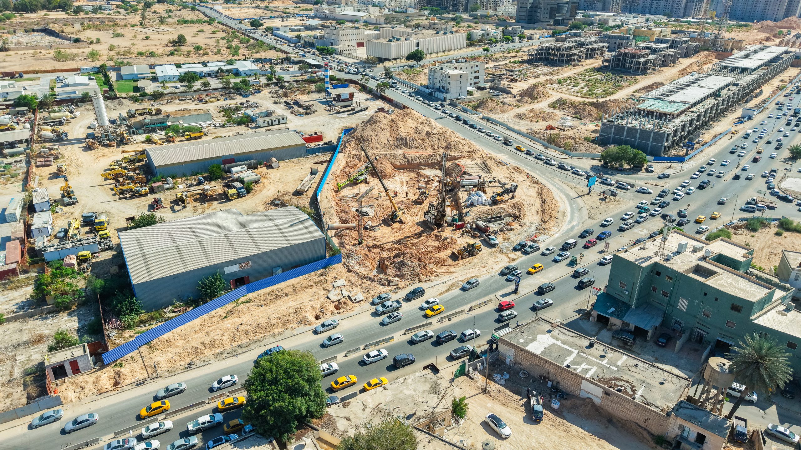 Al-Falah / Al-Madina Al-Riyadiya Intersection Bridge