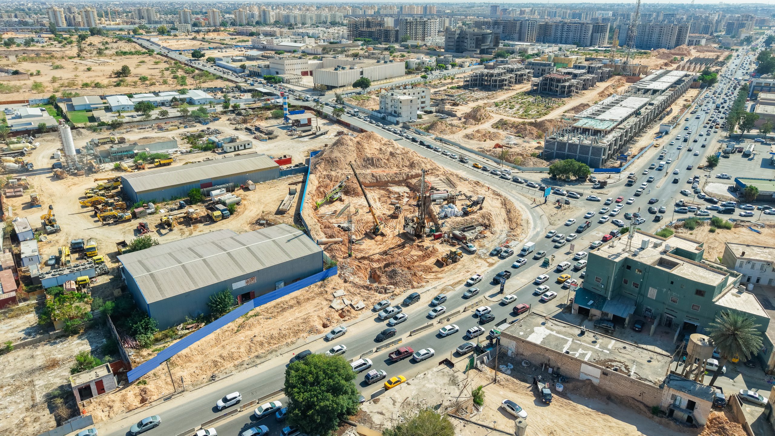 Al-Falah / Al-Madina Al-Riyadiya Intersection Bridge
